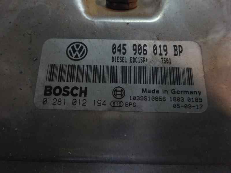 CENTRALITA MOTOR UCE VOLKSWAGEN POLO 2006 1.4 TD MT 70CV | 51KW
