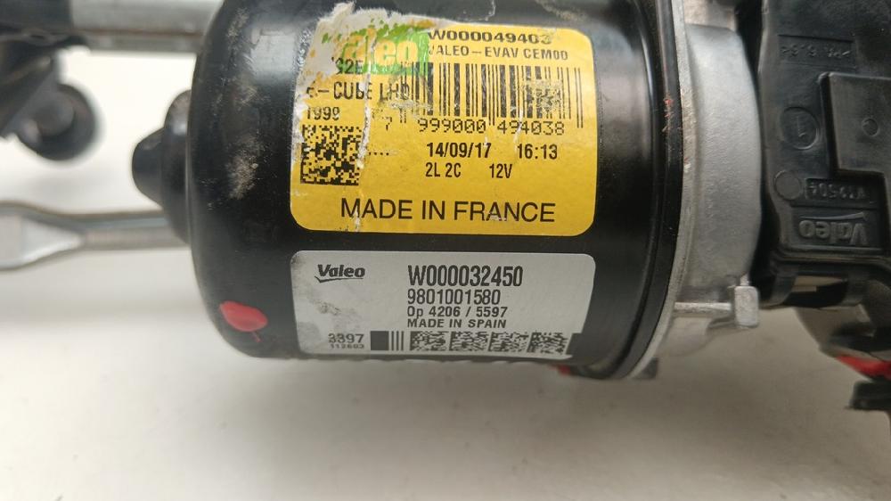 MOTOR LIMPIA DELANTERO CITROEN C4 CACTUS 2018 1.6 MT 99CV | 73KW