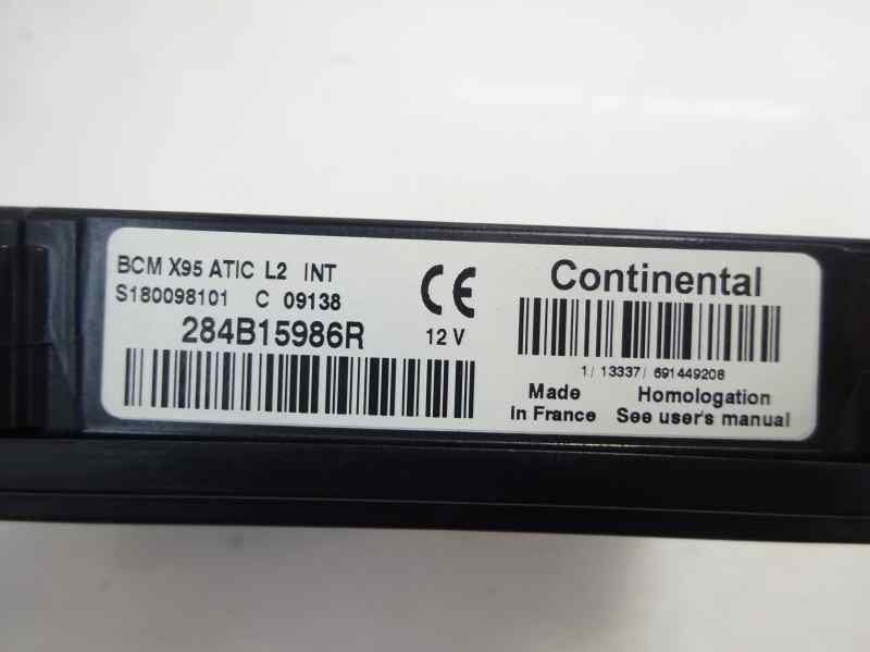 CAJA RELES FUSIBLES RENAULT SCENIC 1.5 DCI MT 106CV