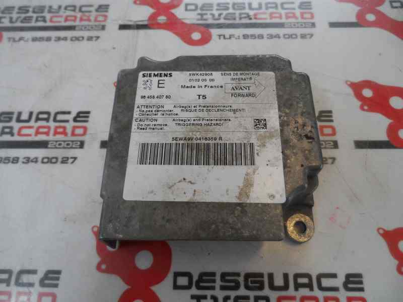 CENTRALITA AIRBAG PEUGEOT 307 2002 2.0 HDI MT 107CV