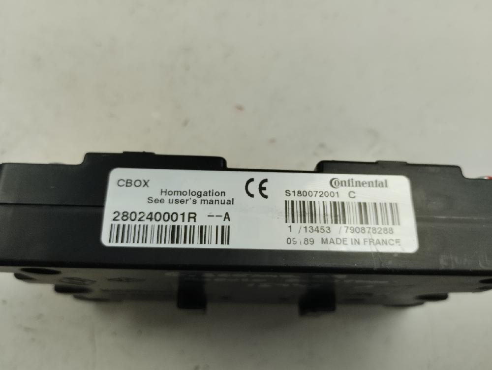MODULO ELECTRONICO RENAULT SCENIC 2.0 DCI FAP MT 160CV