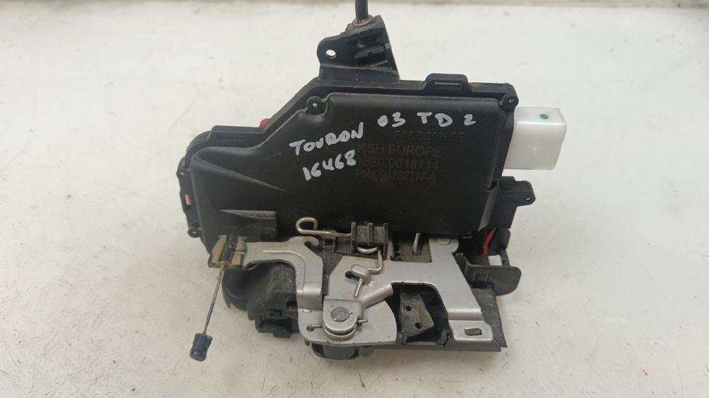 CERRADURA PUERTA TRASERA DERECHA VOLKSWAGEN TOURAN 1.9 TDI MT 105CV | 77KW