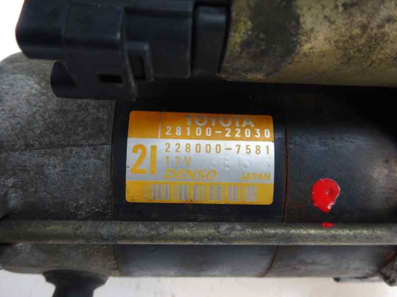 MOTOR ARRANQUE TOYOTA RAV4 1.8 MT 4WD 125CV | 92KW