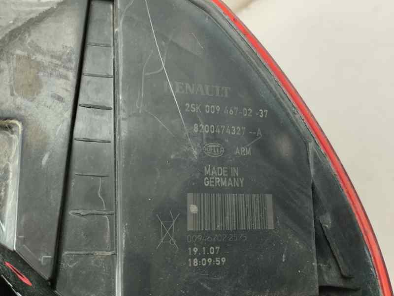 PILOTO TRASERO DERECHO RENAULT SCENIC 1.5 DCI MT 105CV