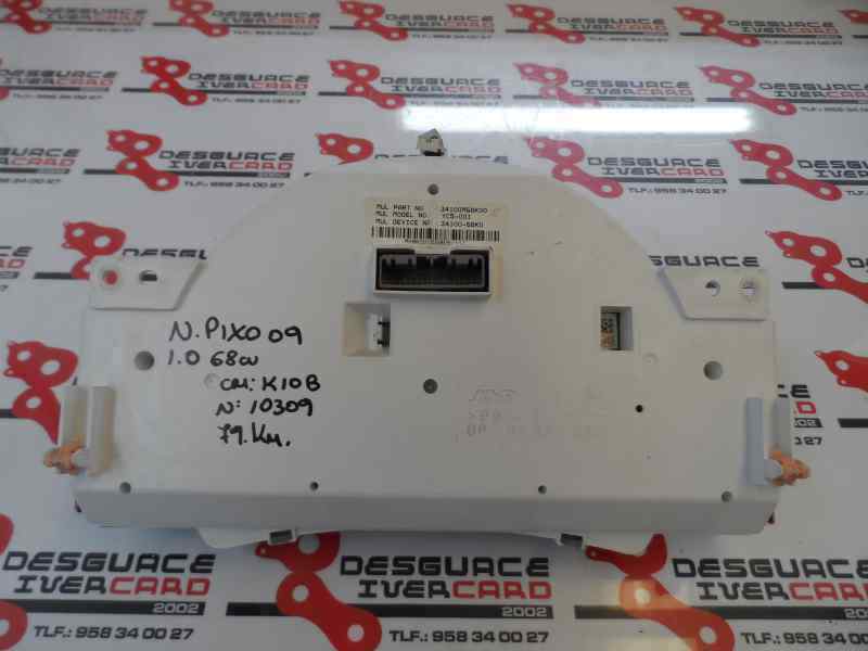 CUADRO INSTRUMENTOS NISSAN PIXO 1.0 MT 68CV | 50KW