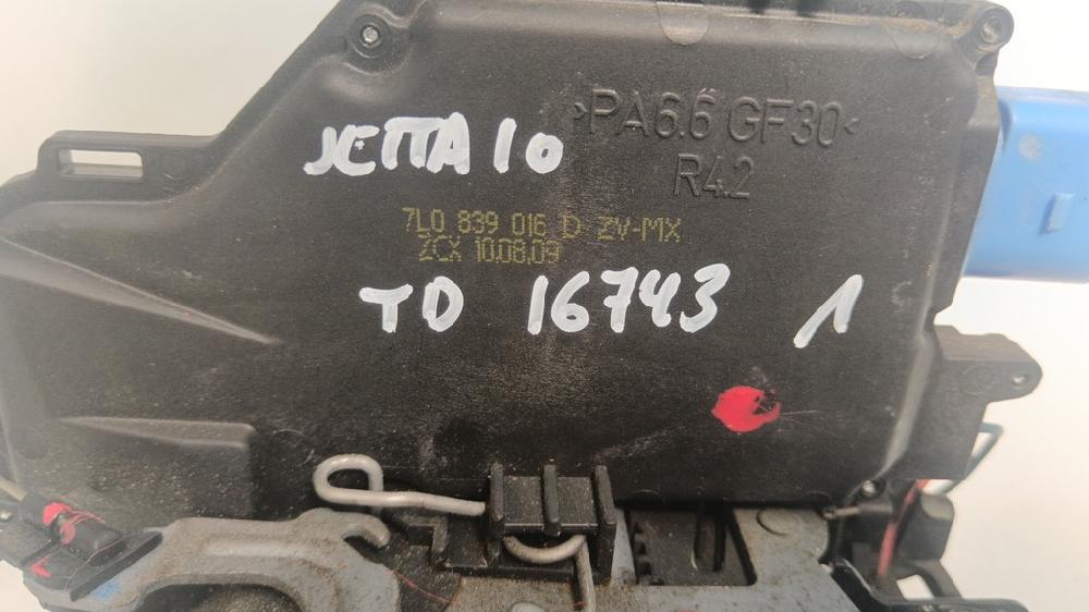CERRADURA PUERTA TRASERA DERECHA VOLKSWAGEN JETTA 1.6 TDI MT 105CV