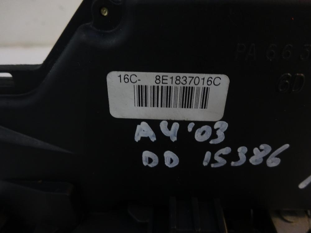 CERRADURA PUERTA DELANTERA DERECHA AUDI A4 2003 1.9 TDI 6MT 130CV