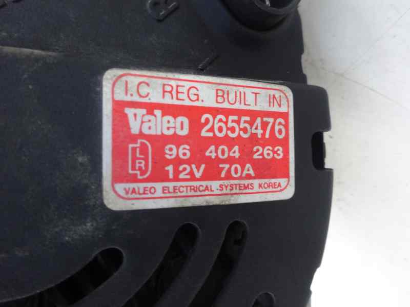ALTERNADOR DAEWOO KALOS 1.2 MT 72CV