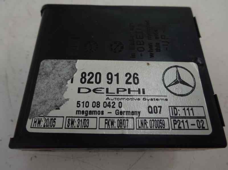 MODULO ELECTRONICO MERCEDES BENZ CLASE CLK 2008 2.1 CLK 220 CDI MT 150CV