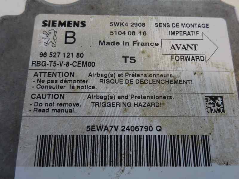 CENTRALITA AIRBAG PEUGEOT 307 2005 2.0 HDI MT 90CV