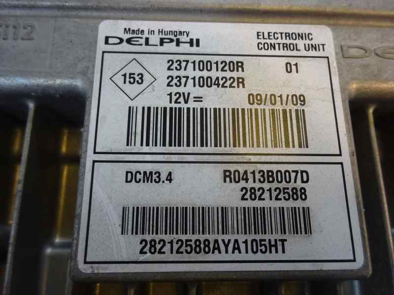 CENTRALITA MOTOR UCE RENAULT MEGANE 2009 1.5 DCI MT 85CV
