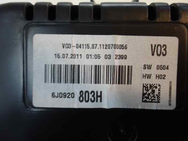 CUADRO INSTRUMENTOS SEAT IBIZA 1.6 TDI MT 90CV