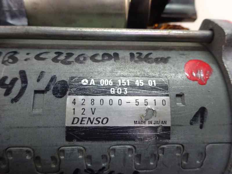 MOTOR ARRANQUE MERCEDES BENZ CLASE C 2010 2.2 MT 136CV | 100KW