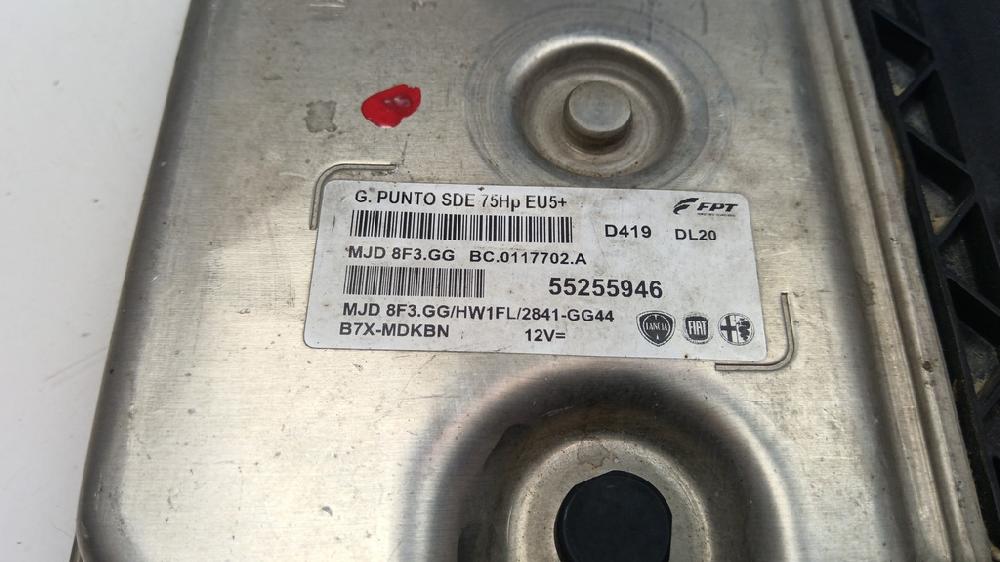 CENTRALITA MOTOR UCE FIAT PUNTO 1.3 AMT 75CV | 55KW