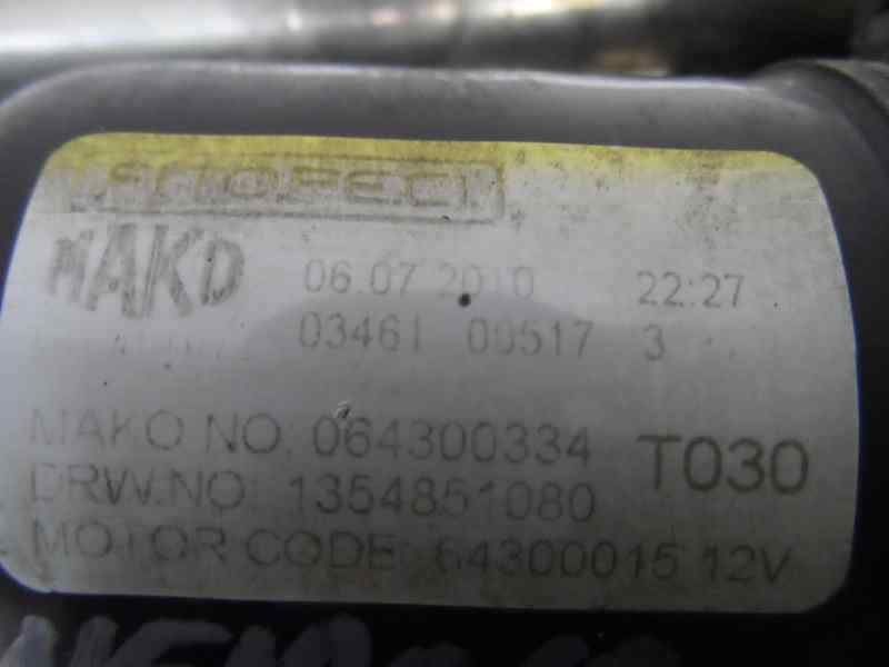 MOTOR LIMPIA TRASERO CITROEN NEMO 1.4 MT 68CV | 51KW