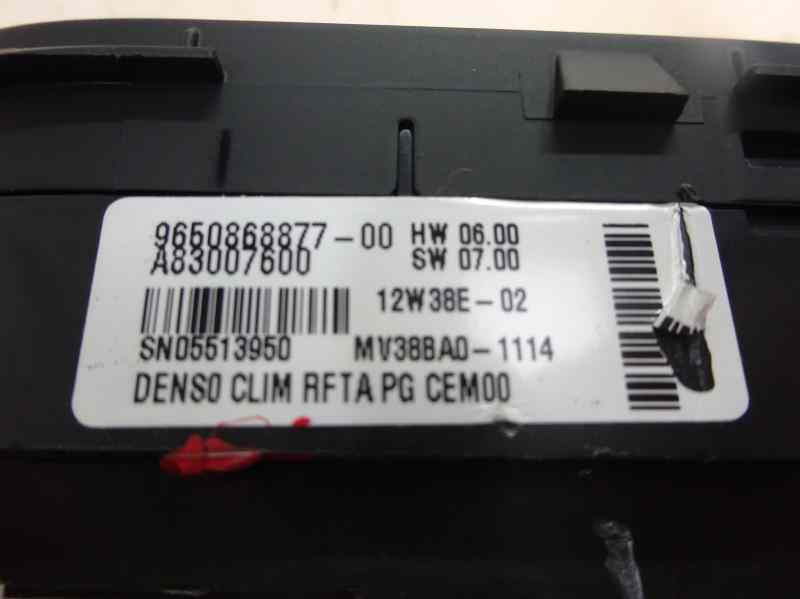 MANDO CLIMATIZADOR CITROEN C4 PICASSO 1.6 HDI MT 112CV