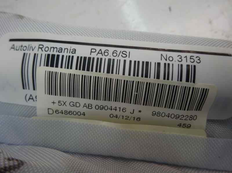 AIRBAG CORTINA DELANTERO DERECHO PEUGEOT 208 1.2 VTI MT 82CV