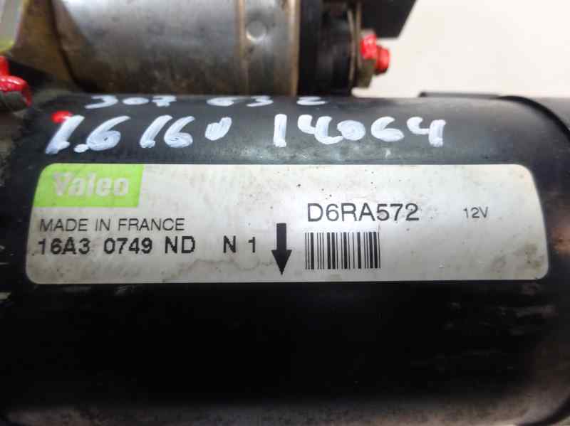 MOTOR ARRANQUE PEUGEOT 307 2003 1.6 MT 109CV | 80KW