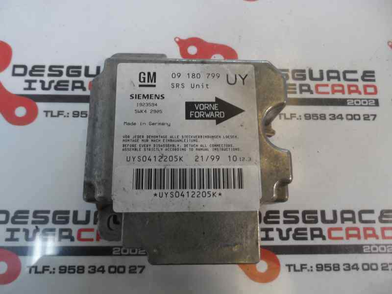 CENTRALITA AIRBAG OPEL ASTRA 1.7 TD MT 68CV | 50KW