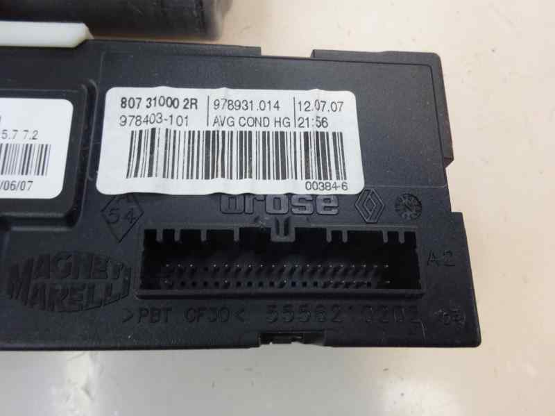 MOTOR ELEVALUNAS DELANTERO IZQUIERDO RENAULT LAGUNA 1.5 DCI MT 110CV