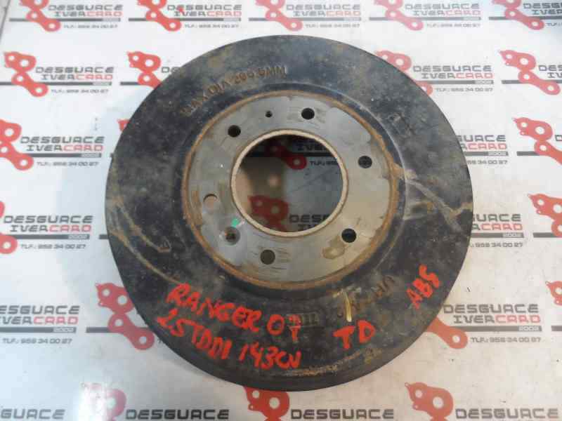 TAMBOR FRENO TRASERO FORD RANGER 2007 2.5 MT AWD 143CV | 105KW