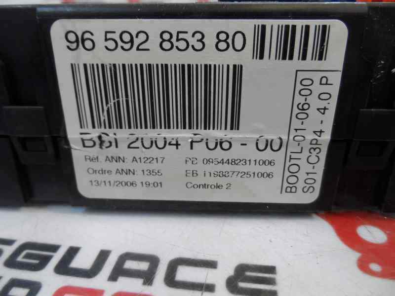 CAJA RELES FUSIBLES PEUGEOT 207 1.6 HDI MT 90CV