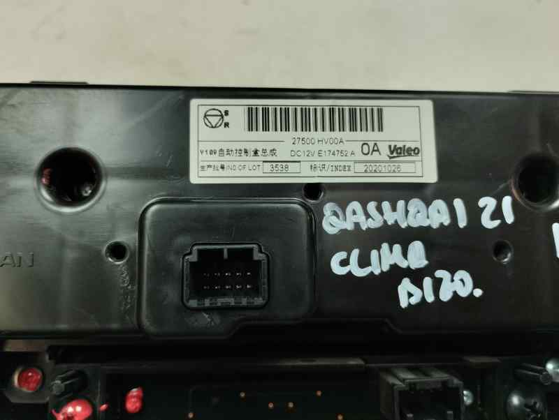 MANDO CLIMATIZADOR NISSAN QASHQAI 1.3 MT 158CV | 116KW