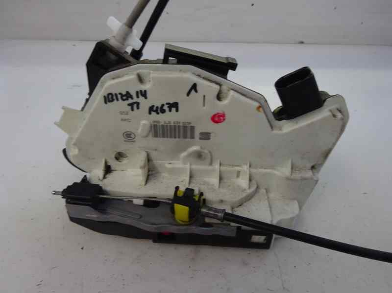CERRADURA PUERTA TRASERA IZQUIERDA SEAT IBIZA 1.2 12V MT 70CV