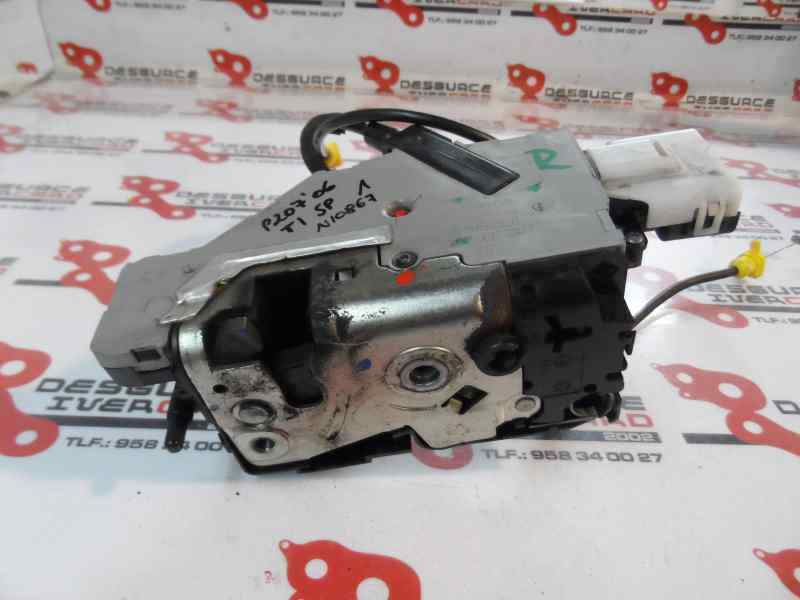 CERRADURA PUERTA TRASERA IZQUIERDA PEUGEOT 207 1.6 HDI MT 90CV
