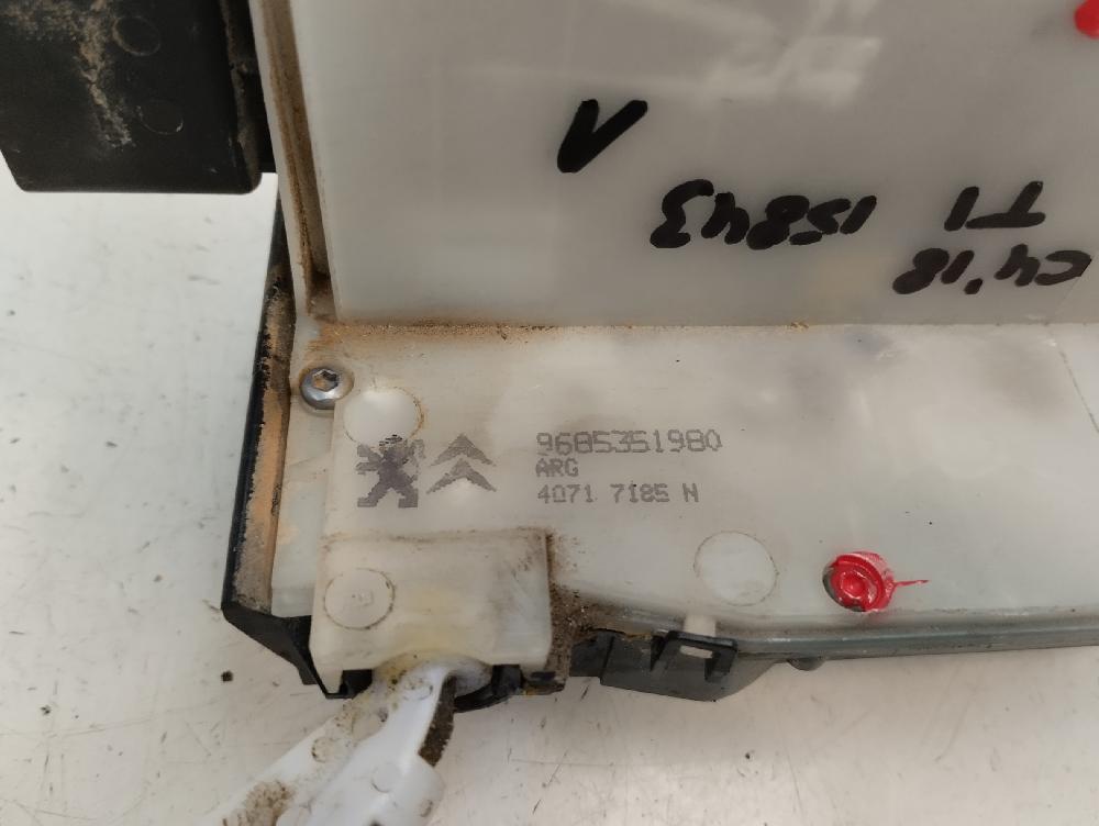CERRADURA PUERTA TRASERA IZQUIERDA CITROEN C4 1.2 MT 110CV | 81KW