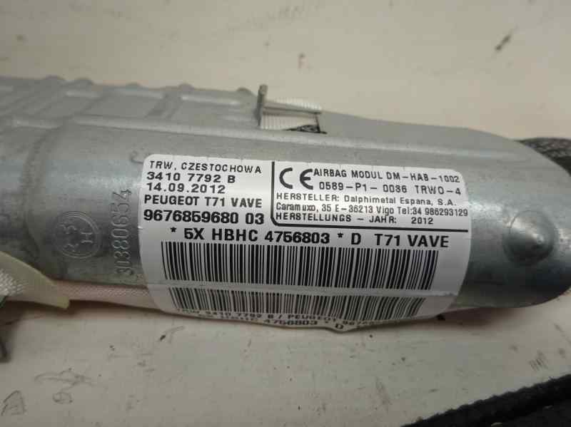 AIRBAG CORTINA DELANTERO DERECHO PEUGEOT 308 1.6 HDI MT 112CV