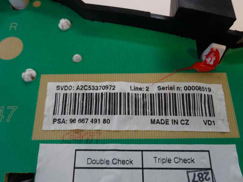CUADRO INSTRUMENTOS PEUGEOT 207 1.6 HDI MT 90CV