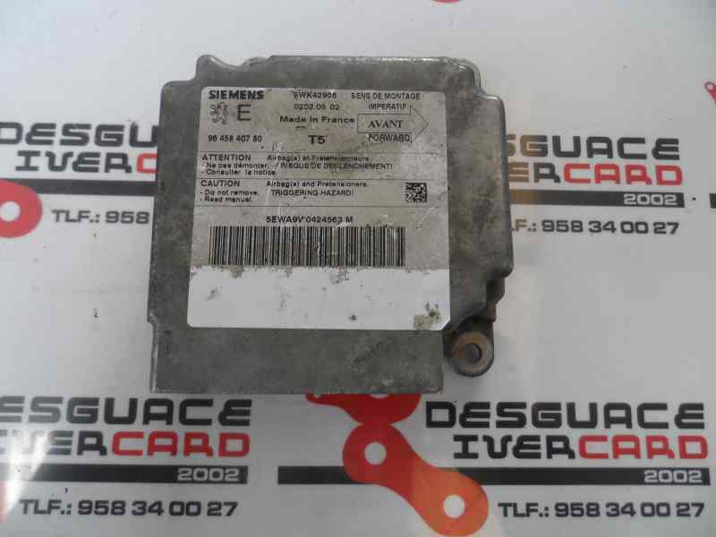CENTRALITA AIRBAG PEUGEOT 307 2002 2.0 HDI MT 90CV