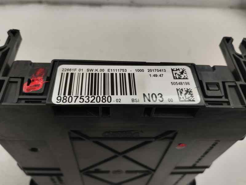 CAJA RELES FUSIBLES PEUGEOT 208 2017 1.2 MT 110CV | 81KW