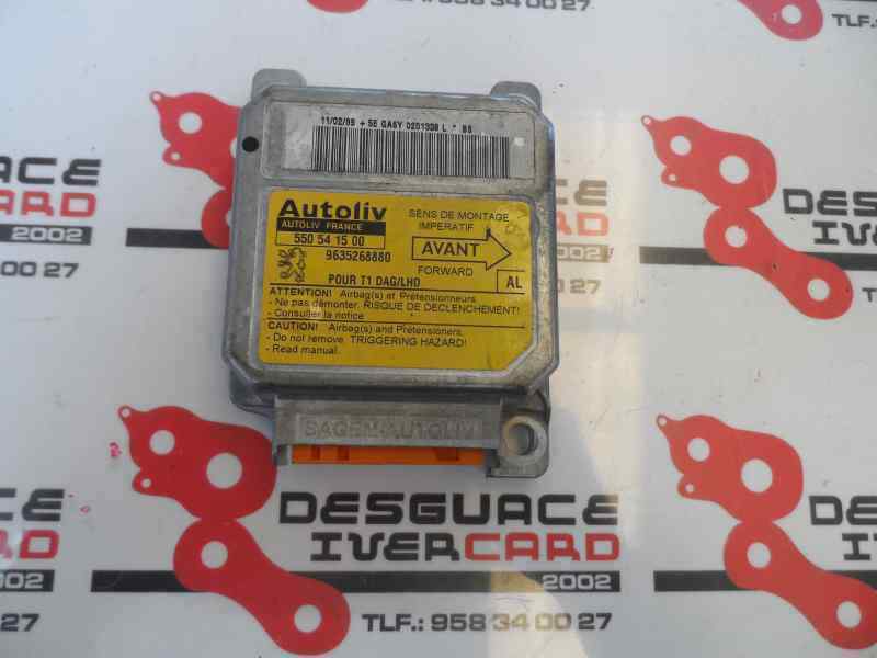 CENTRALITA AIRBAG PEUGEOT 206 1.9 D MT 70CV
