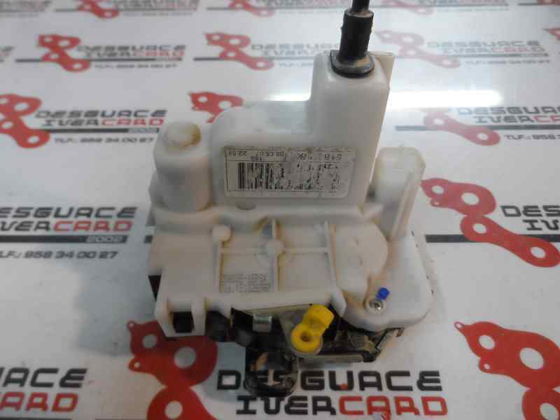 CERRADURA PUERTA TRASERA IZQUIERDA FIAT PANDA 1.2 AMT 60CV