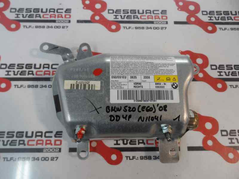 AIRBAG DELANTERO DERECHO BMW SERIE 5 2.0 520D MT 177CV