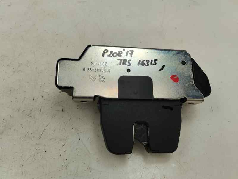 CERRADURA MALETERO PORTON PEUGEOT 208 1.2 MT 110CV | 81KW