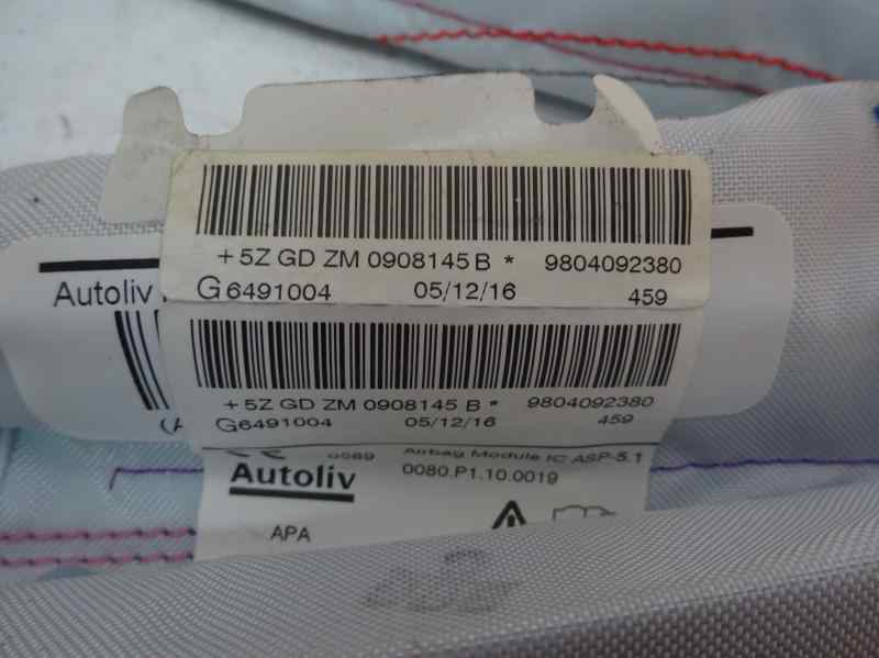 AIRBAG CORTINA DELANTERO IZQUIERDO PEUGEOT 208 1.2 VTI MT 82CV