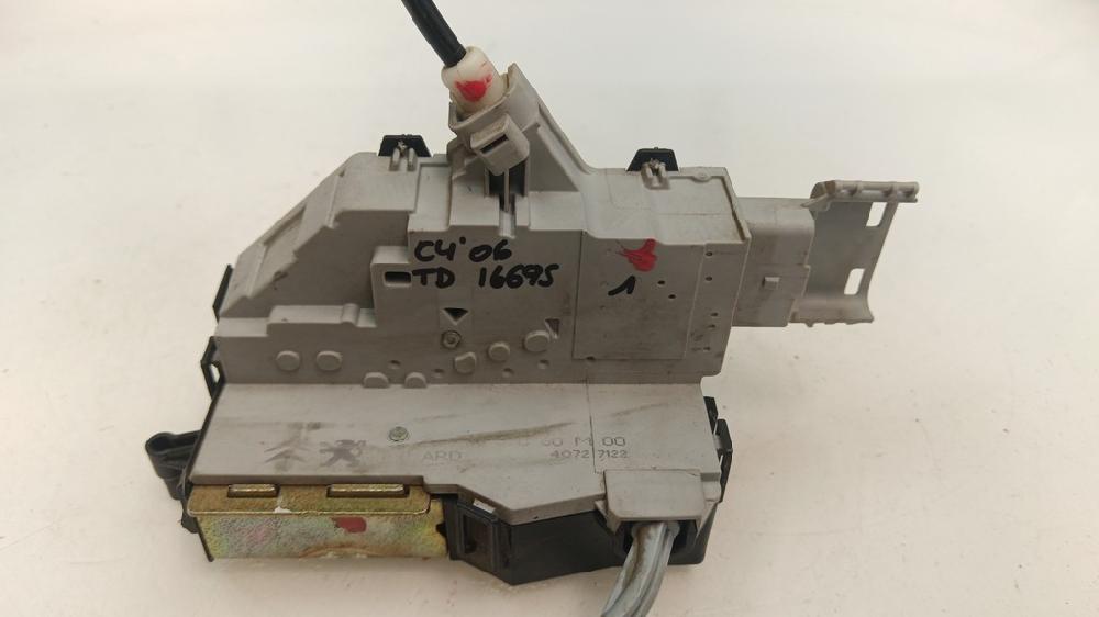 CERRADURA PUERTA TRASERA DERECHA CITROEN C4 2006 1.4 MT 88CV | 65KW