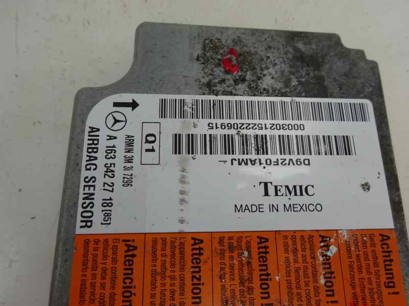 CENTRALITA AIRBAG MERCEDES BENZ CLASE M 4.0 ML 400 CDI 5G-TRONIC 250CV