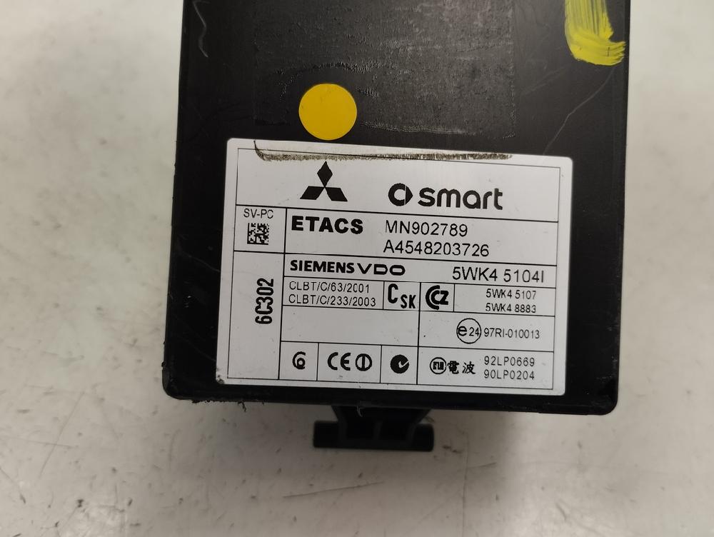 MODULO ELECTRONICO SMART FORFOUR 1.5 D MT 95CV