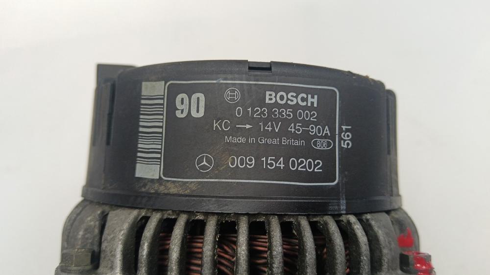 ALTERNADOR MERCEDES BENZ CLASE C 1995 2.2 AT 150CV | 110KW