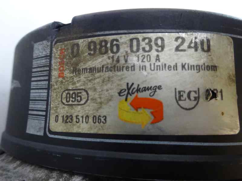 ALTERNADOR OPEL VECTRA 1998 1.6 MT 101CV