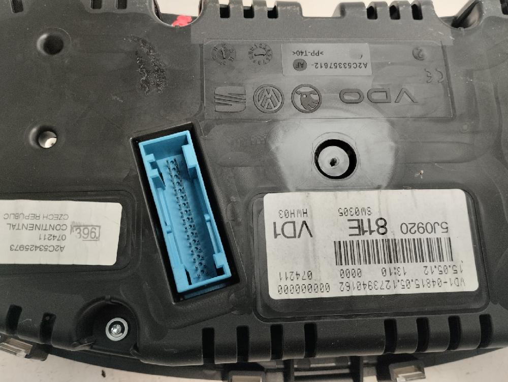 CUADRO INSTRUMENTOS SKODA FABIA 1.2 TSI MT 86CV