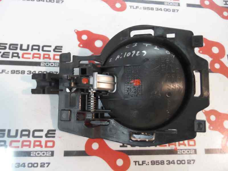 MANETA INTERIOR TRASERA IZQUIERDA CITROEN C3 1.1 MT 61CV | 44KW