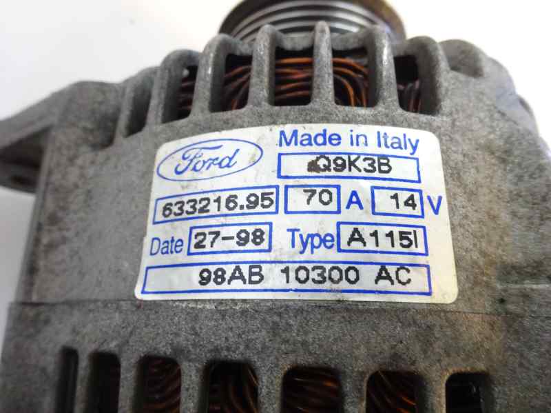 ALTERNADOR FORD ESCORT 1.8 MT 70CV | 52KW
