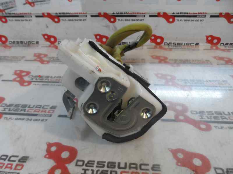 CERRADURA PUERTA TRASERA DERECHA MAZDA 2 1.4 MZ-CD MT 68CV | 50KW