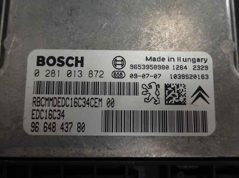 CENTRALITA MOTOR UCE CITROEN C3 PICASSO 1.6 MT 110CV