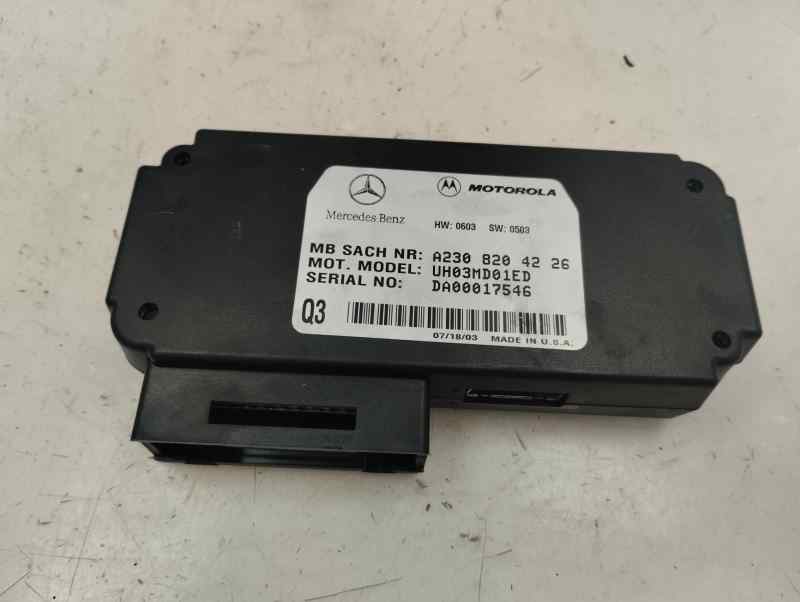 MODULO ELECTRONICO MERCEDES BENZ CLASE CLK 2003 2.7 CLK 270 CDI MT 170CV